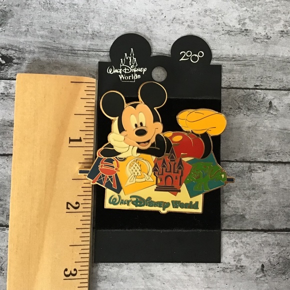 Walt Disney World 4 Parks Vintage 2000 Pin Retired - Picture 2 of 9